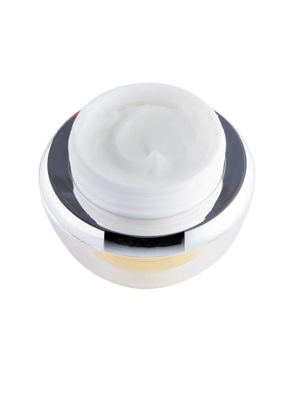 Royal Jelly Bee Eye Firming Cream with removed lid