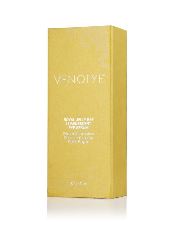 Royal Jelly Bee Luminescent Eye Serum in its case