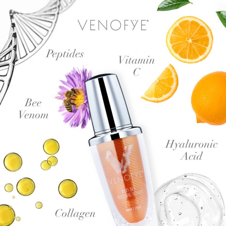 Venofye Iron Bee Serum infographic