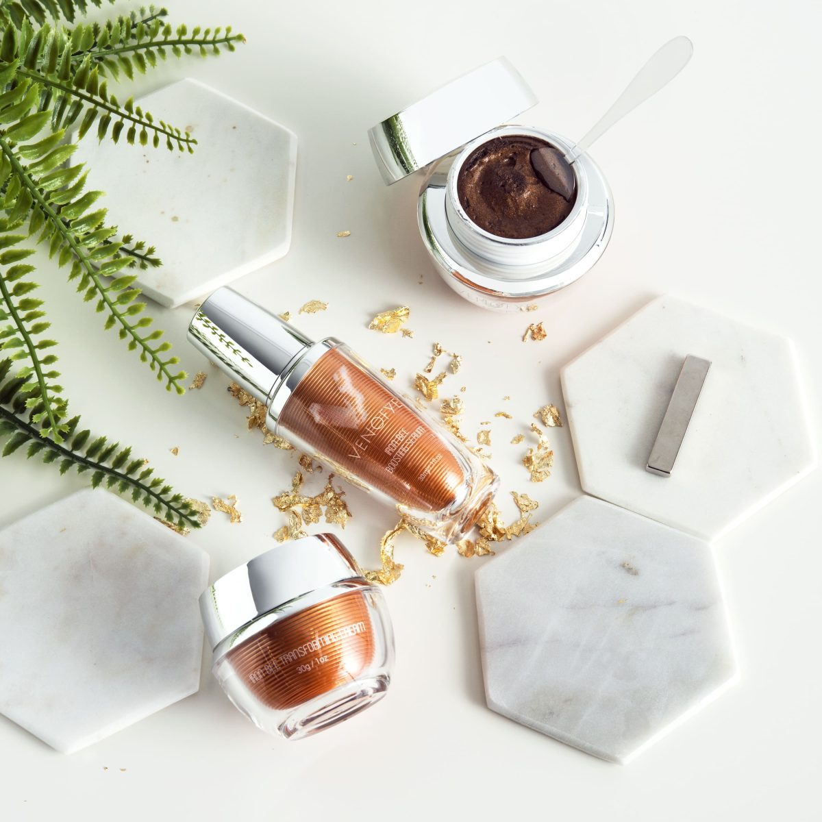 Luxury bee venom skincare products from Venofye