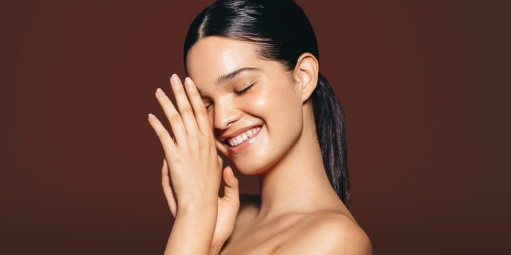 woman skincare good bacteria