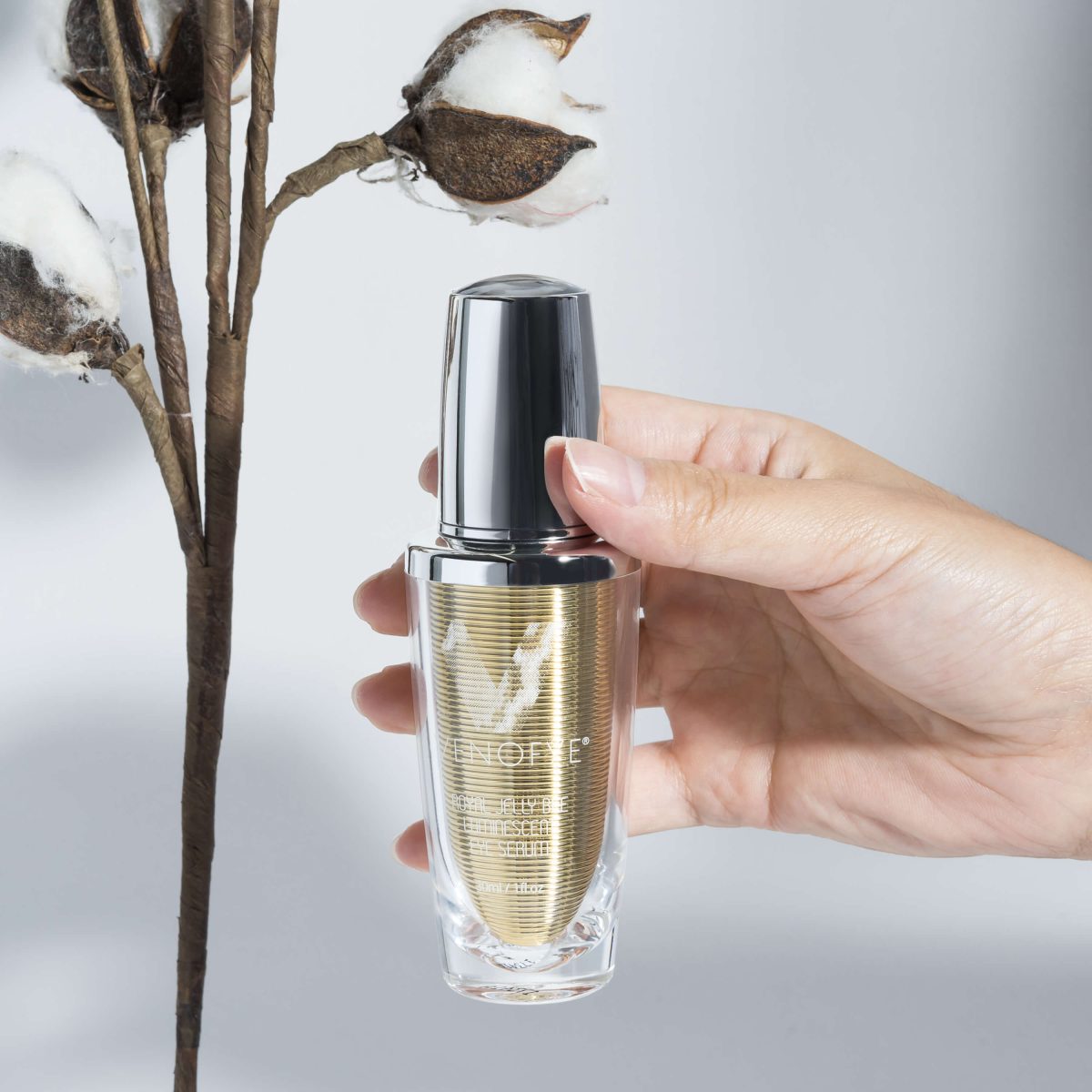 To Reduce the Visibility of Crow’s Feet The Royal Jelly Bee Luminescent Eye Serum